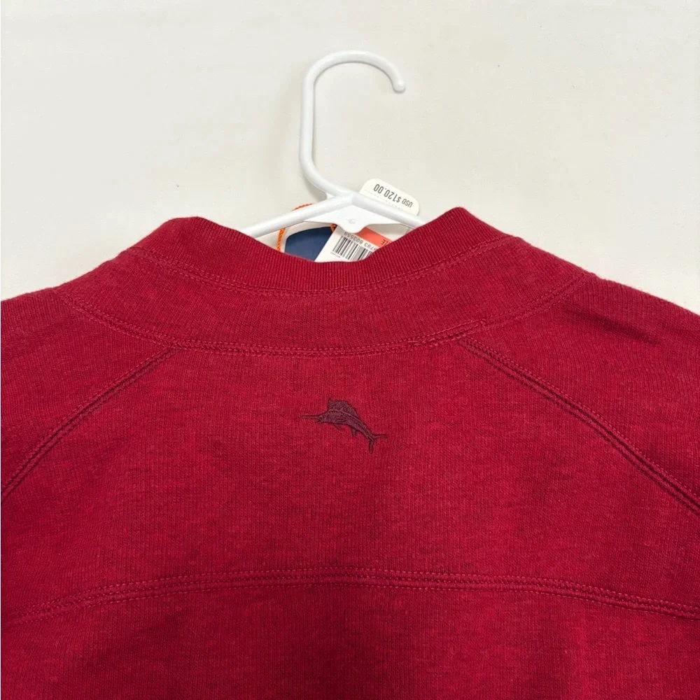 NWT Tommy Bahama Reversible Zip Up Sweater,100% Cotton,Size 3XB